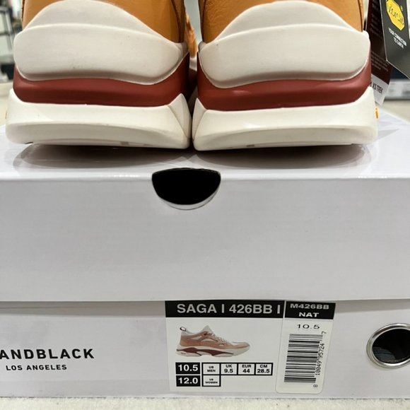 Brandblack Los Angeles Saga Natural Color Vibram Sole Sneakers - Picture 5 of 6
